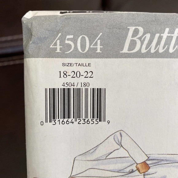 UNCUT Butterick Sewing Pattern #4504, Size 18-20-22, Misses' Skirt, Pants,Etc - Picture 2 of 5